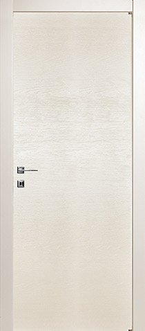 Межкомнатная дверь из массива Nobile P (белый) шпон ясеня, фабрики Romagnoli