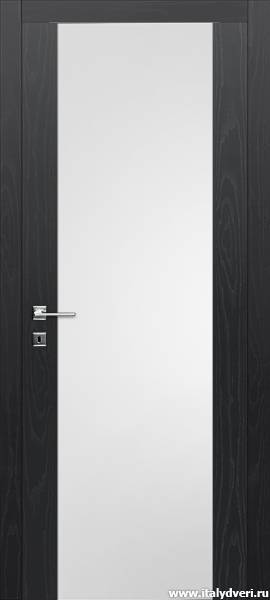 Итальянские двери Contemporary V (Black) от Lanfranco