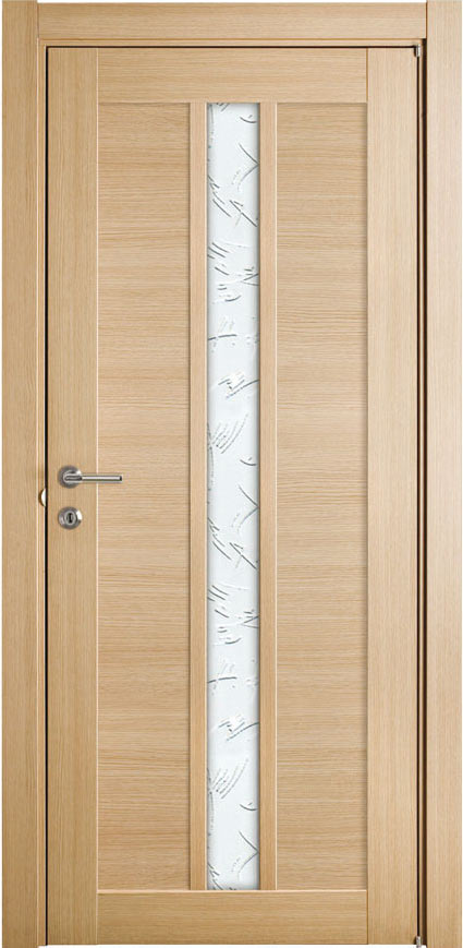 Межкомнатная дверь Quadri 110 (белый дуб)