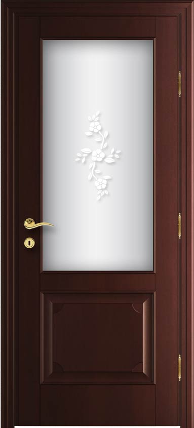 Межкомнатная дверь Sanmarco 122 OV (тон anticato mogano) от Agoprofil (Италия)